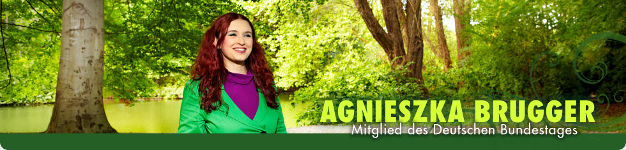 Newsletter von Agnieszka Brugger, MdB