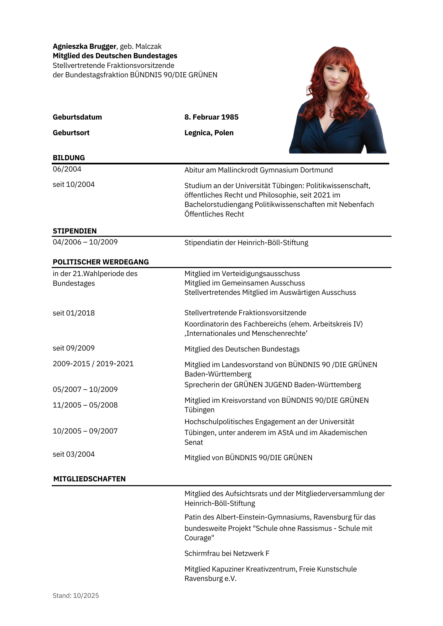 CV